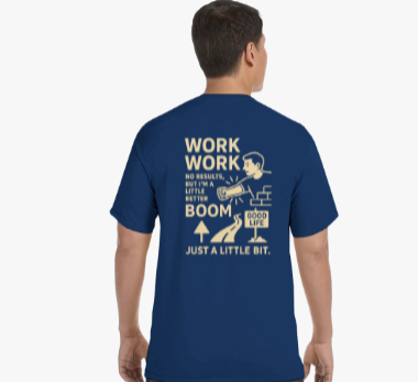 Work BOOM T-Shirt | Novlux