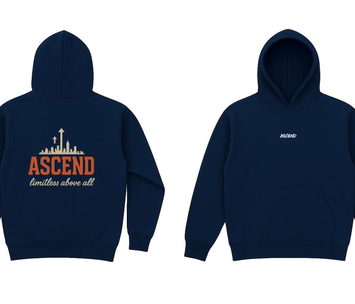 Sudadera con capucha sin límites | ASCEND